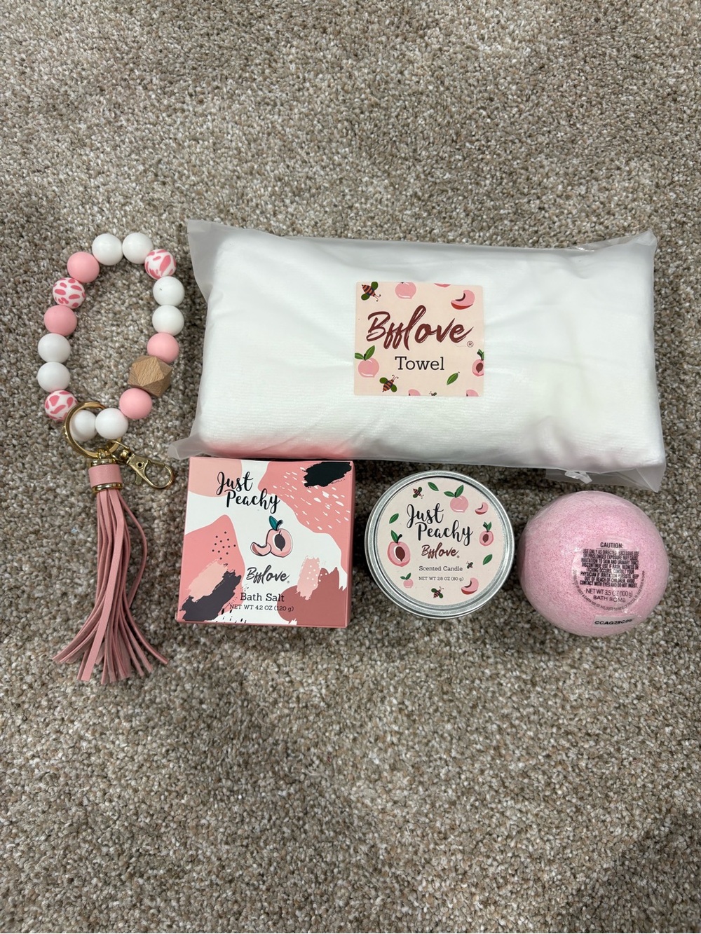 Peach Scented Gift Set